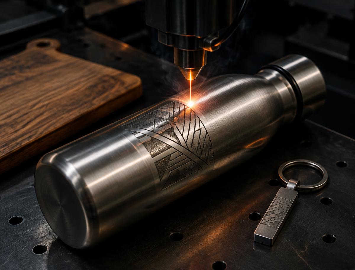 Vad är lasergravyr? Guide till permanent märkning av profilprodukter