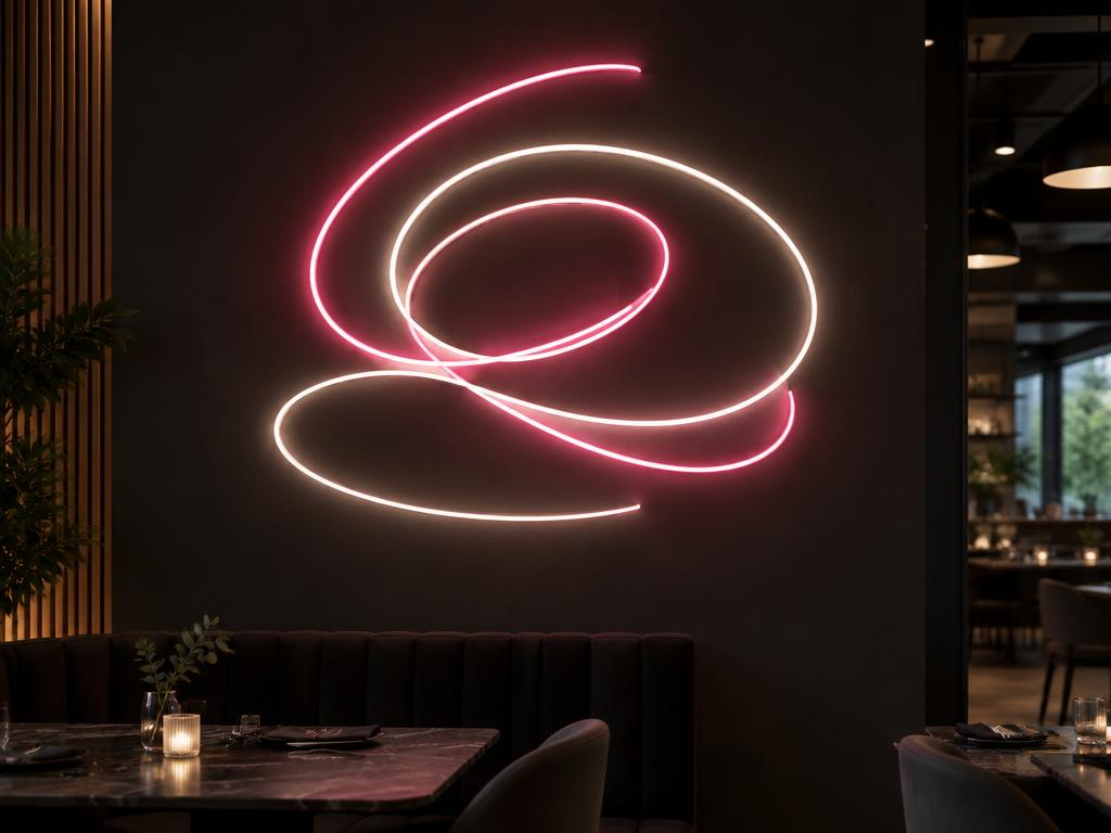 Neonskyltar för företag, LED-neon och glasrör