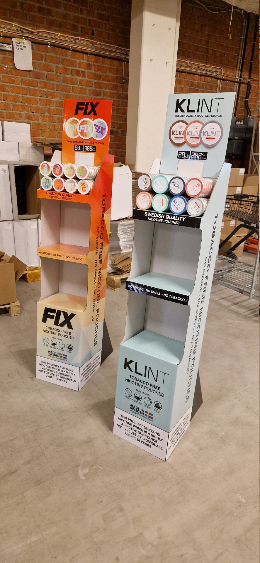 Klint — display